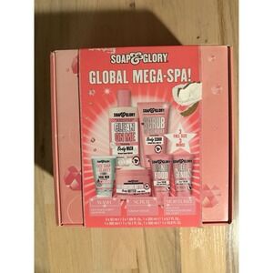 Soap & Glory Global Mega-Spa Gift Set 6-Piece Set New